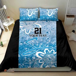 Adelaide Strikers Custom Bedding Set Minimalism Aboriginal