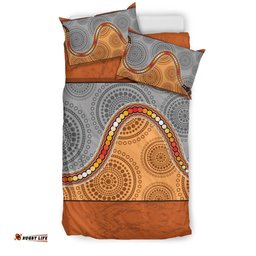 Aboriginal Bedding Set , Indigenous Snake