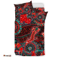 Bedding Sets - Aboriginal Animal & Dot Acrylic Paint