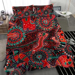 Bedding Sets - Aboriginal Animal & Dot Acrylic Paint