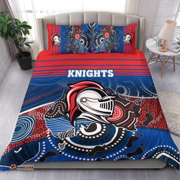 Knights Hoodie Newcastle Aboriginal Horizontal Style