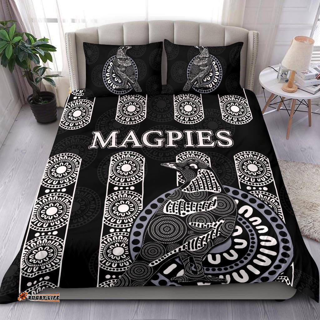 Magpies Bedding Set Aboriginal