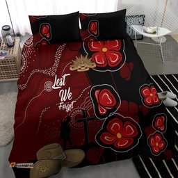 ANZAC Aboriginal Australia Bedding Set For the Fallen