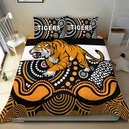 Tigers Indigenous Bedding Set Wests
