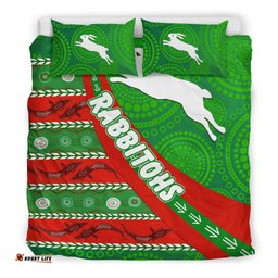 South Sydney Rabbitohs Aboriginal Bedding Set Victorian Vibes