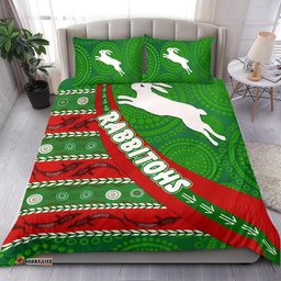 South Sydney Rabbitohs Aboriginal Bedding Set Victorian Vibes