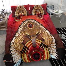 Aboriginal Bedding Set - Australian Echidna