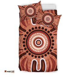 Aboriginal Bedding Set - Indigenous Art Patterns Ver02