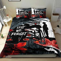 VibeHoodie Bedding Set - Spirit Anzac Day Soldier Bedding Set