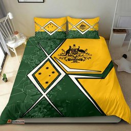 Bedding Set - Aussie Flag Green