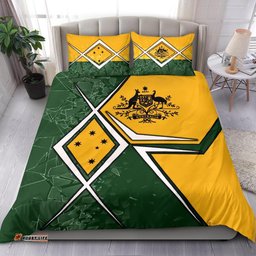 Bedding Set - Aussie Flag Green