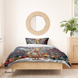 Kangaroo Chef Christmas in July Bedding Set