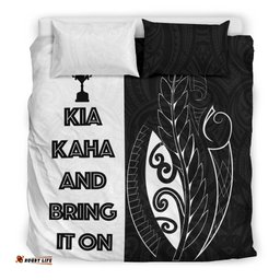 Kia Kaha And Bring It On Bedding Set New Zealand