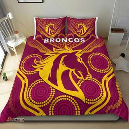 Broncos Indigenous Bedding Set