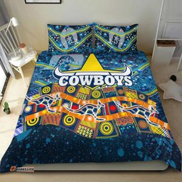 NAIDOC Week Cowboys Bedding Set - Aboriginal Dot Painting -