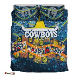 NAIDOC Week Cowboys Bedding Set - Aboriginal Dot Painting -