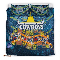 NAIDOC Week Cowboys Bedding Set - Aboriginal Dot Painting -