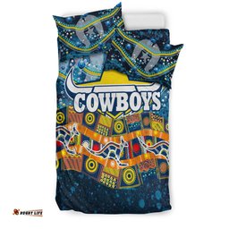 NAIDOC Week Cowboys Bedding Set - Aboriginal Dot Painting -