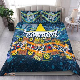 NAIDOC Week Cowboys Bedding Set - Aboriginal Dot Painting -