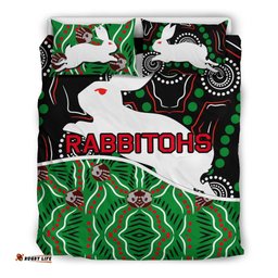 Rabbitohs Bedding Set Aboriginal