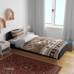 Aussie Echidna Bedding Set Merry Christmas