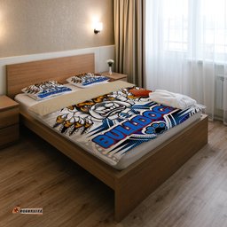 Bulldogs Rugby Custom Aboriginal Bedding Set - Indigenous Super Bulldogs RLT13