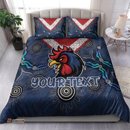 Roosters Rugby Bedding Set - Super Roosters Bedding Set RLT13