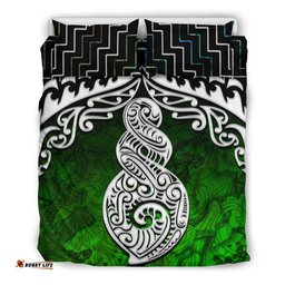 New Zealand Maori Twist Poutama Bedding Set