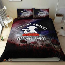 VibeHoodie Bedding Set - Anzac Day The Australian Army Bedding Set