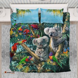 Bedding Sets - Koala Bed Family Kookaburra Painting Sets