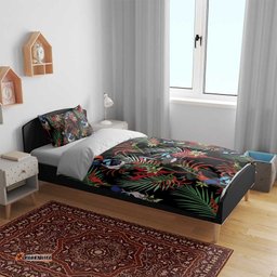 Australia Kangaroo Paw And Splendid Fairy wren Bedding Set Sameless Style