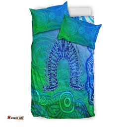 Aboriginal Torres Strait Islands Bedding Set Wave Vibes
