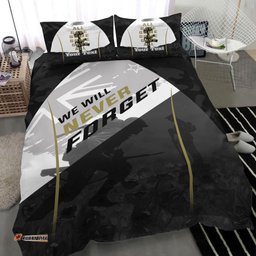 VibeHoodie Bedding Set - Custom Anzac Day We Will Never Forget Bedding Set