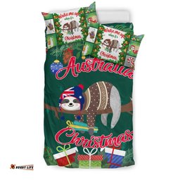 Australia Christmas Bedding Set Green - Merry Christmas