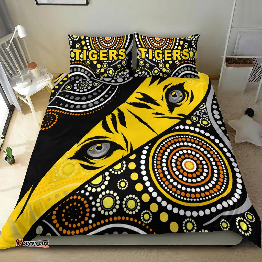 Richmond Indigenous Bedding Set Tigers Football