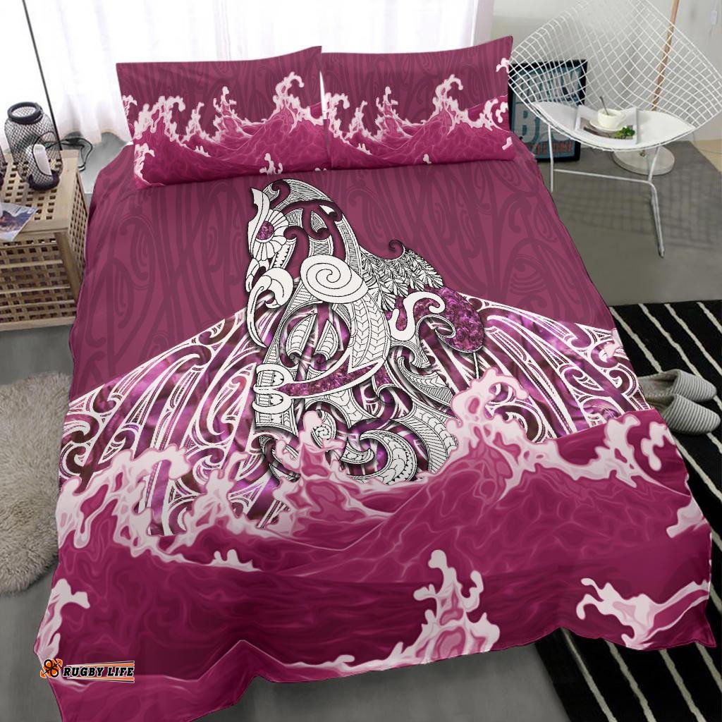 Maori Manaia The Pink Sea Bedding Set