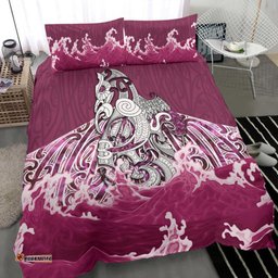 Maori Manaia The Pink Sea Bedding Set