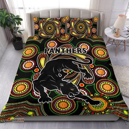 Penrith Bedding Set Panthers Indigenous Vibes 07