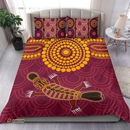 Aboriginal Bedding Set - Aboriginal Platypus