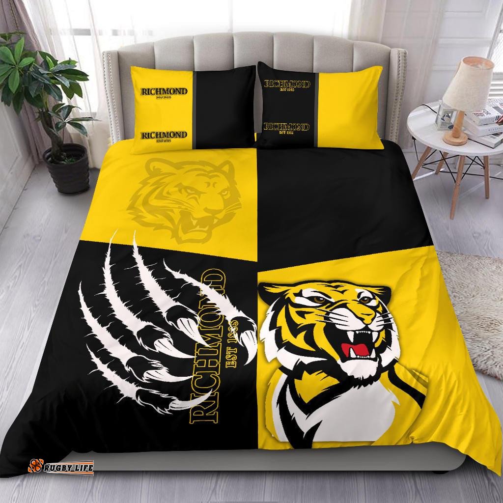 Richmond Tigers Bedding Set Special Style
