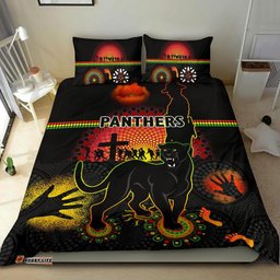 Penrith Bedding Set Indigenous Panthers ANZAC Day Lest We Forget 01