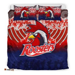 Roosters Bedding Set Anzac Day Aboriginal