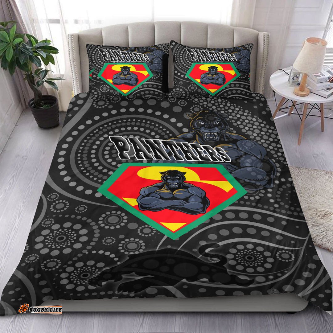 Penrith Panthers Superman Bedding Set