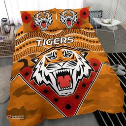 Tigers Anzac Bedding Set Wests