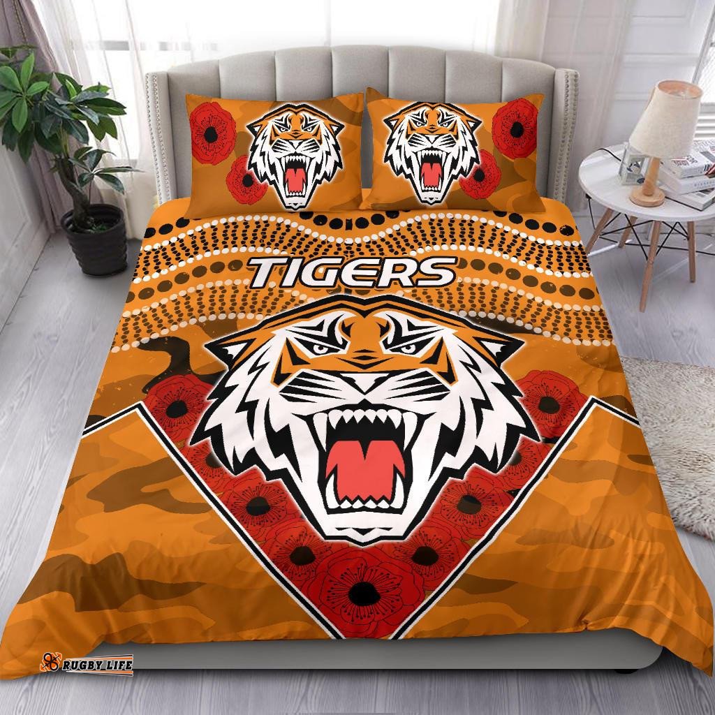Tigers Anzac Bedding Set Wests