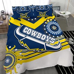 Proud Cowboys Bedding Set Indigenous North Queensland