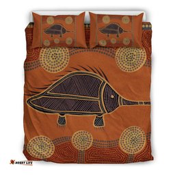 Aboriginal Bedding Set - Indigenous Echidna