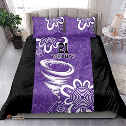 Hobart Hurricanes Custom Bedding Set Minimalism Aboriginal
