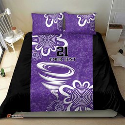Hobart Hurricanes Custom Bedding Set Minimalism Aboriginal
