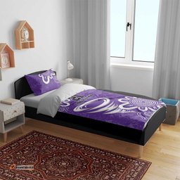 Hobart Hurricanes Custom Bedding Set Minimalism Aboriginal